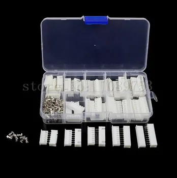 25 seturi Kit în cutie 6p 7p 8p 9p 10pin 2.54 mm Pas Terminal / Locuințe / Pin Header Sârmă Conector Adaptor Conectori XH Kituri