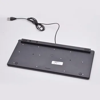 78 Chei Portable Slim Mini Tastatura USB Finisaj Ultra-subțire Pentru Laptop PC Compact Liniștită cu Fir de Înlocuire Multimedia