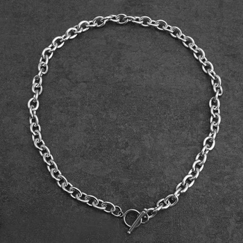 Lager de Oțel de culoare colier femei din oțel inoxidabil punk lanț moda cadouri pentru femei accesorii steampunk colier bijuterii de șold