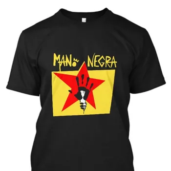 Maneci Scurte Vanzare Ieftine Cadou Tricou Nou Manonegra Mano Negra Manu Chao Rock Band T Shirt