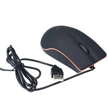 Mouse cu fir pentru Lenovo USB Pro Gaming Mouse Optic, Mouse-Pad pentru Calculator PC, Mouse-Pad Digital Futural