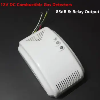 12V Detector de Gaz Senzor de Alarmă Butan Propan GPL Naturale, Cărbune rulota Camper Analizor de Gaze in Comun Gaze Inflamabile