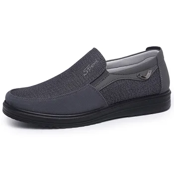 Barbati Pantofi Casual Confortabil Respirabil Canvas Casual Mocasin 2020 Nou Non-alunecare Ușor Adidași pentru Bărbați de Mari Dimensiuni 48 De Haimana