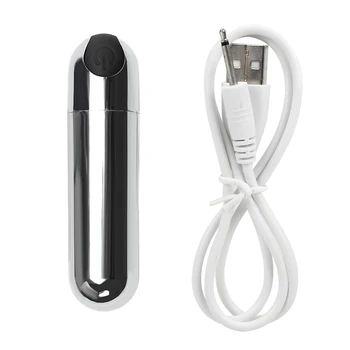 VATINE Mini Glont Vibrator Jucarii Sexuale pentru Femei 10 Viteza Impermeabil Vibrații Puternice USB Reîncărcabilă G-spot Masaj