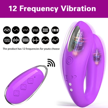 Control de la distanță Penetrare Penis artificial Vibratoare de Chilotei pentru Femei Clitorisul Stimulator Adult Mașină de Sex Feminin Masturbator Vagin Toy