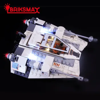 BriksMax Kit de Lumina Pentru 75259 Stea de Război Snowspeeder，(NU se Includ În Model)