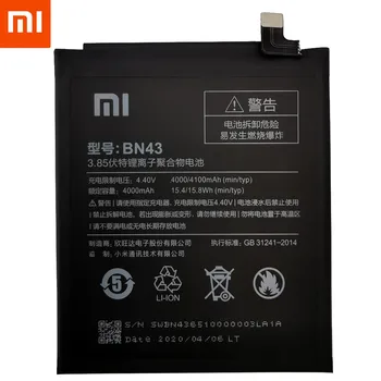 Original XiaoMi Acumulator de schimb Pentru Xiaomi Mi Redmi Note se Amestecă 2 3 3 3X 4X 4 4A 4C 5 5A 5S 5X M5 6 6A 7 8 Pro Plus baterii