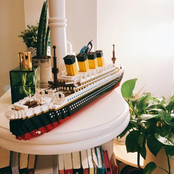 3800 buc PZX Mini blocuri Titanicing Cărămizi de Construcție Model de dimensiuni Mari Figuri Jucarii Educative Barca Juguetes Fete Cadouri pentru Copii