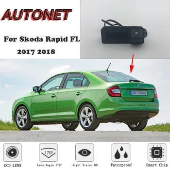 AUTONET camera retrovizoare Pentru Skoda Rapid FL 2017 2018/Original Fabrica de Stil/în Loc de Original Fabrica Portbagaj Mâner aparat de Fotografiat