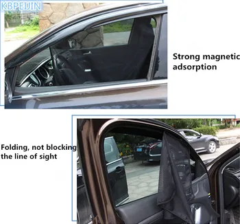 4buc de Styling Auto Magnetic Geam Lateral Culisant Perdele Autocolant pentru mazda 3 6 2 5 CX-5 CX-7 CX-3 323 ATENZA Axela accesorii