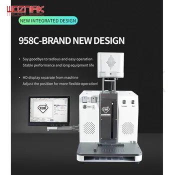 TBK-958C MINI printer CNC cu Laser Masina de Gravat LCD Laser Reparații Mașini Pentru iPhone 11 X XS XSMax 8 8+ capac Spate scoaterea