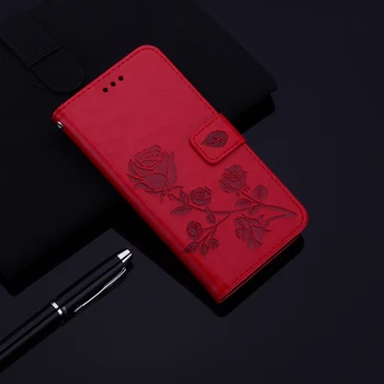Pentru Funda Xiaomi Redmi 9 Caz Flip din Piele cu Ecran Protector Coperta de Carte Redmy9 Un Telefon Coajă de Protecție Pentru Redmi 9A Portofel Caz