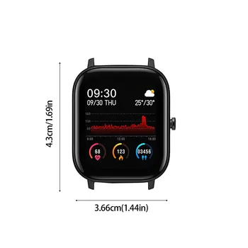 Livrare rapida Bluetooth Smartwatch rezistent la apa de Fitness Tracker Ceas Sport Femei Bărbați Ceasuri Smart watch pentru IOS telefon P9
