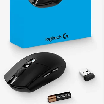Original Logitech G305 Lightspeed G304 Lightspeed Wireless Gaming Mouse Erou Senzor 12000DPI CS GO/LOL 1ms Conecta Alb Negru