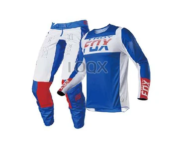 Troy Fox Motocicleta Jersey Pantaloni Combo-uri Bărbați Adulți MX Motocross Curse Dirt Bike Echipament de Protecție Costum Moto Racewear
