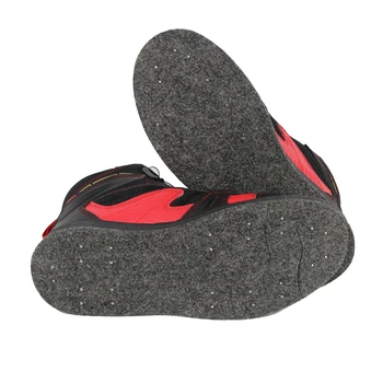 În aer liber Respirabil Non-alunecare de Rock Pescuit Pantofi Simțit Spike Unic Wading Boots pentru Femei și Bărbați
