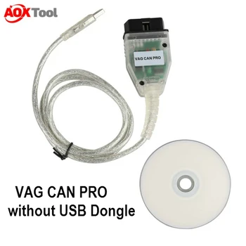Pret de fabrica pentru VCP POATE de VAG PRO PLIN de PACHETE de AUTOBUZ+UDS+K-LINE S. W V 5.5.1 cu USB Dongle