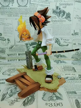 Anime Shama King Yoh Asakura ARTFXJ PVC Figura de Acțiune de Colectare Model de Papusa Jucării