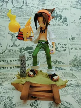 Anime Shama King Yoh Asakura ARTFXJ PVC Figura de Acțiune de Colectare Model de Papusa Jucării