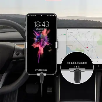 Masina Telefon Titularului de Bord Mount Suport Auto Suport de Telefon Mobil GPS Afișaj Suport Pentru Tesla Model 3 2017-2019