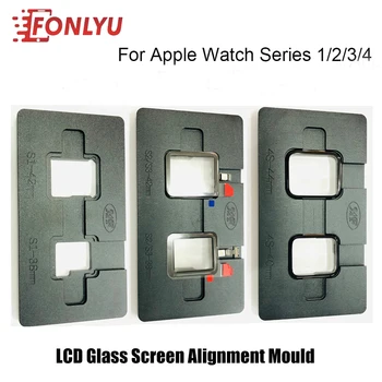 1buc Mucegai de Precizie din Aluminiu Aliniere Mucegai Pentru Apple Watch iWatch S1 S2 S3 S4 Ecran LCD de Reparare