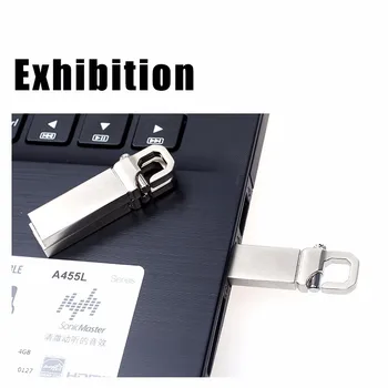USB Flash Drive Metal Pendrive USB de Mare Viteză Stick de 8GB 16GB 32GB 64GB 128GB Pen Drive Capacitatea Reală Flash USB transport gratuit
