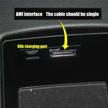 27cm Masina AMI Muzica Interfață USB Bluetooth4.0 Cablu Adaptor Universal pentru Audi si Masina cu 3G MMI Sistem
