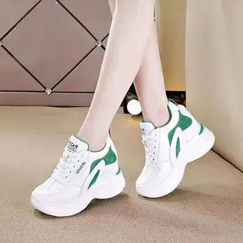 Tata Pantofi Indesata Femei Adidași 2020 New Sosire Casual Pantofi Sport De Sex Feminin Platforma Formatori Doamnelor Vulcanizat Adidași