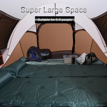 În Aer Liber Camping Cort Full-Automate Instant Se Desfășoară Rezistent La Apa De Mare Cort De Familie Multi-Funcțional Portabil Apa Cort