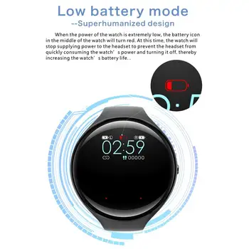 TWS Ceas Inteligent 2 In 1 Reglabil setul cu Cască Bluetooth rezistent la apa Bratara Smart Ceasuri Pentru Barbati Femei Smartwatch 2020