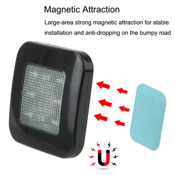 Universal Control Tactil Mașină de Plafon Lumina de Citit Magnet Masina Acoperiș, Plafon Lampă Portbagaj Acasă Lumina de Noapte LED USB Reîncărcabilă