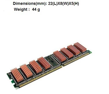 CoolerAge 8pcs radiator de Cupru Ram Radiator Cooler Spate Adeziv pentru VGA GPU DDR memorie RAM DDR3 de Memorie IC Chipset de Răcire 13* 12mm