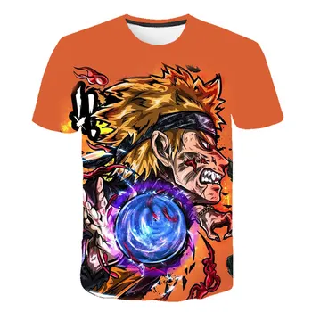 Vara brand de îmbrăcăminte bărbați / femei T-shirt anime personajele Naruto Sasuke 3D de imprimare de desene animate T-shirt, tee shirt anime naruto