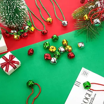360Pcs Colorate, Clopote de Crăciun Jingle Bells Colorate Ambarcațiuni Mici Clopote Vrac Vrac Margele de Crăciun Consumabile Ambarcațiuni Kituri