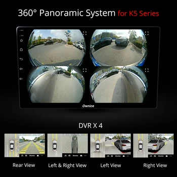 Ownice K3 K5 K6 Android 9.0 2 din Masina DVD radio stereo multimedia Player Pentru Mazda CX7 CX-7 CX 7 2007 - 2010 unitatii GPS navi