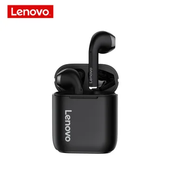Original Lenovo LP2 Căști fără Fir, Căști Bluetooth rezistent la apa HIFI Stereo setul cu Cască cu Microfon TWS Sport Pavilioane