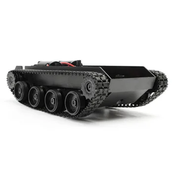 Rezervor de Robot Inteligent Robot Tank Car Chassis Kit de Cauciuc Piesa Șenile Pentru Ar dui nr. 130 Motor Diy Robot de Jucării Pentru Copiii 3-7V