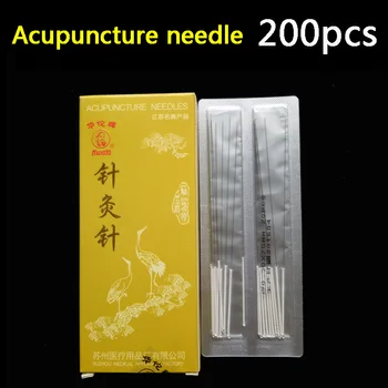 200pcs/bos ac de acupunctura argint ac non-ac de Acupunctură reutilizabile