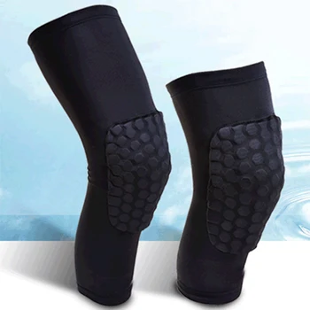 De înaltă calitate a extins mult genunchi protecție pro sport la nivel de îngrijire suport pentru genunchi baschet tampoane picior genunchiere