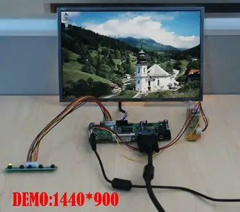Yqwsyxl Control Board Monitor Kit pentru LP154WE2 HDMI + DVI + VGA LCD ecran cu LED-uri Controler de Bord Driver