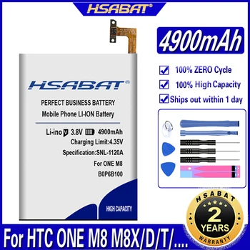 HSABAT Baterie pentru HTC ONE M8 one 2 M8T M8X M8D E8 M8SW/ONE M7 802D 802T/ONE M9 M9+ M9W One M9 Plus/One M10 10/10 stil de Viață M10H
