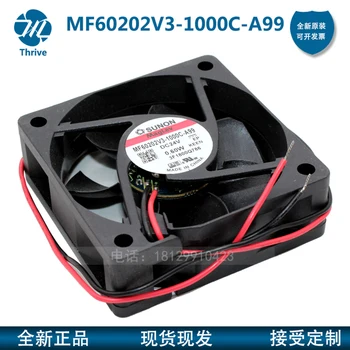MF60202V3-1000C-A99 Nou Pentru Ventilator Sunon 6020 24V 6cm Ventilator Ultra-silențioasă Ventilator 60X60X20MM