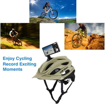 CAIRBULL MTB DVR Casca de Bicicletă Sport&Video de Acțiune aparat de Fotografiat Instalat Casca Ciclism de Munte, OFF-ROAD cu Casca Bicicleta BMX Casco