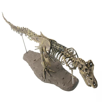 HOT-Mare Dinozaur Fosil Craniu Model Animal Jucării Tyrannosaurus Rex a Asambla Scheletul Model Articole de Mobilier Decor