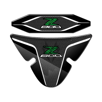 Motocicleta 3D de Gaz Capac Decal Rezervor Tampon Protector Cheie de Protecție Caz pentru Kawasaki Z800 Z800