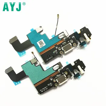AYJ 10buc Portul de Încărcare Cablu Flex pentru iPhone 6 6G 6Plus 5.5' USB Conector Dock Încărcător Căști Audio Jack Flexibil Piese