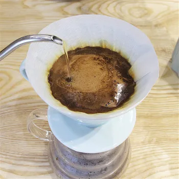 50PCS Formă de Con de Picurare Cafea Pulbere Hârtii de Filtru de Cafea Ceasca de Filtre de Înlocuire Filtre de Ceai si Cafea, Instrumente de Bucatarie Accesorii