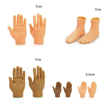 Hehepopo Creative Amuzant Mâinile Deget și Degetul Picioarele Set Jucarii de Modelare Mana Jucarii Face Viața mai Distractiv și să se Joace Glumă cu Prietenii