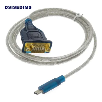 Nou Tip 5FT Lungime Rețea Router Cablu USB de Tip C 3.1 să RS232 DB9 Male Consola Cablu de Tip C Port Laptop-ul, Smartphone-uri