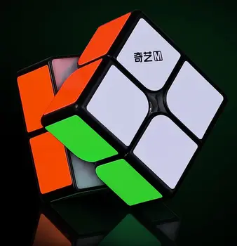 D-FantiX Qiyi MS Magnetic 2×2 Viteza Cub Versiune Imbunatatita qiyi 2×2×2 Cubul Magic Magneți Jucărie pentru Copii Adulți